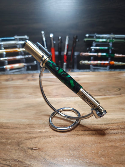 Hand Turned, Semi Auto Click Pen