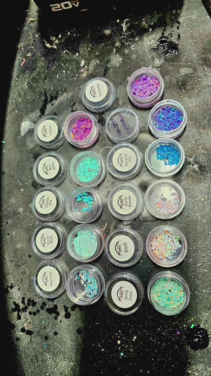 One Of a Kind Handmade Fountain/Roller Ball with Mexican Green Abalone Body and a Custom-made Opal Cap and Collar That Glows